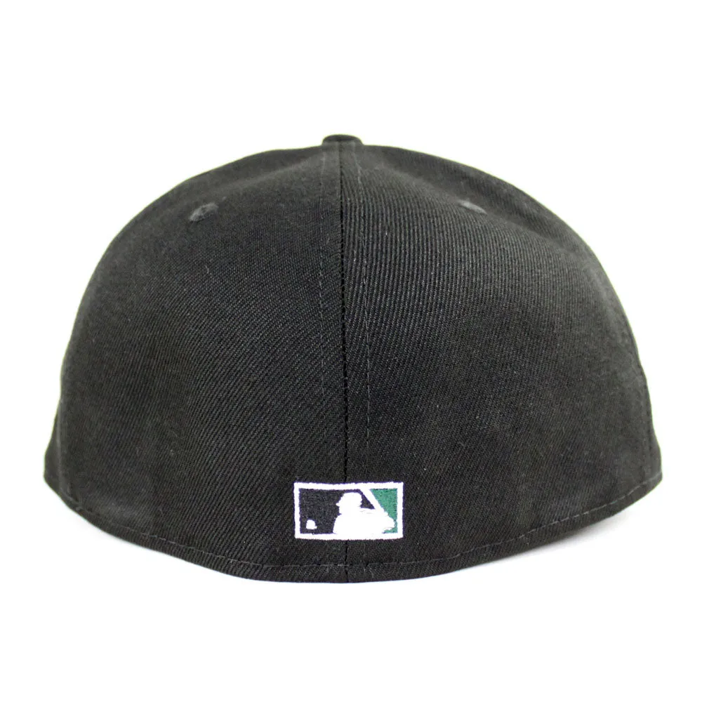 Tampa Bay Devil Rays 10 Year Anniversary New Era 59Fifty Fitted Hat (Black Mint Under Brim)