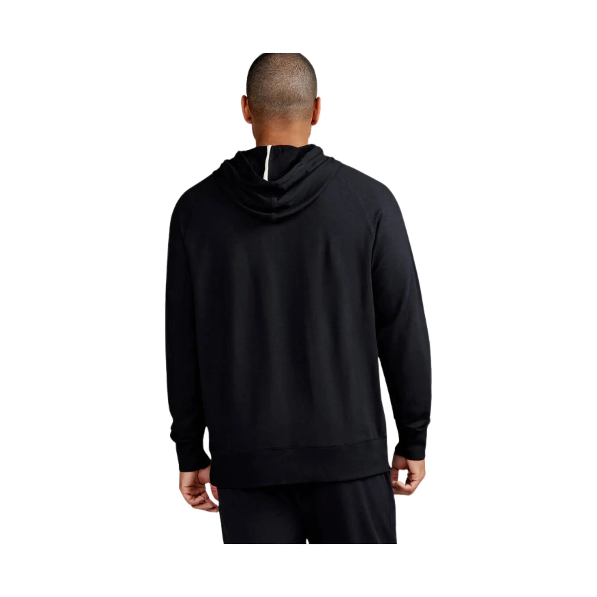 Tasc Men's Varsity French Terry Hoodie - Black - ONLINE STORE CREDIT/EXCHANGE ONLY