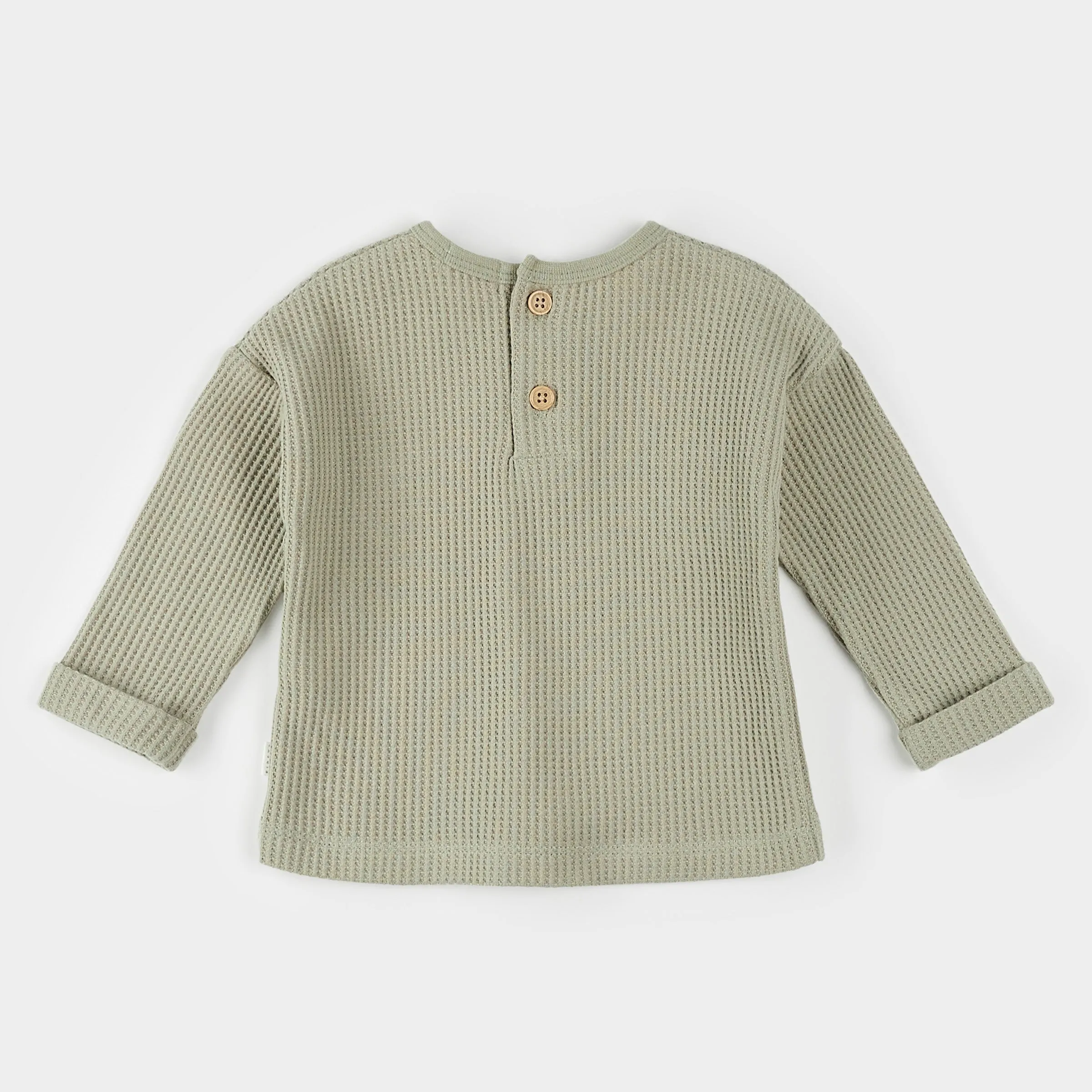 Tea Green Thermal Shorts Set