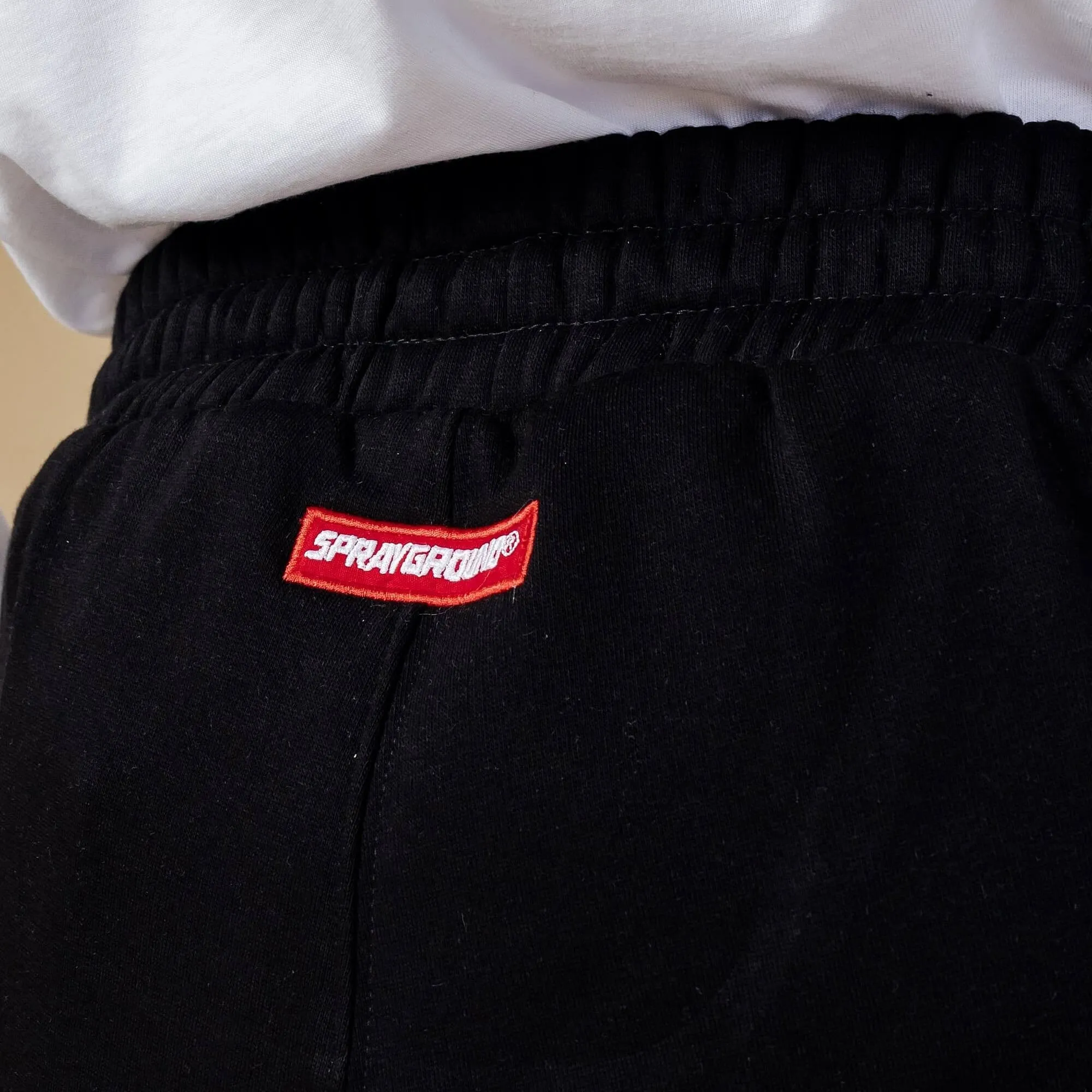 Tepláky Sprayground Smooth Front Pants čierne