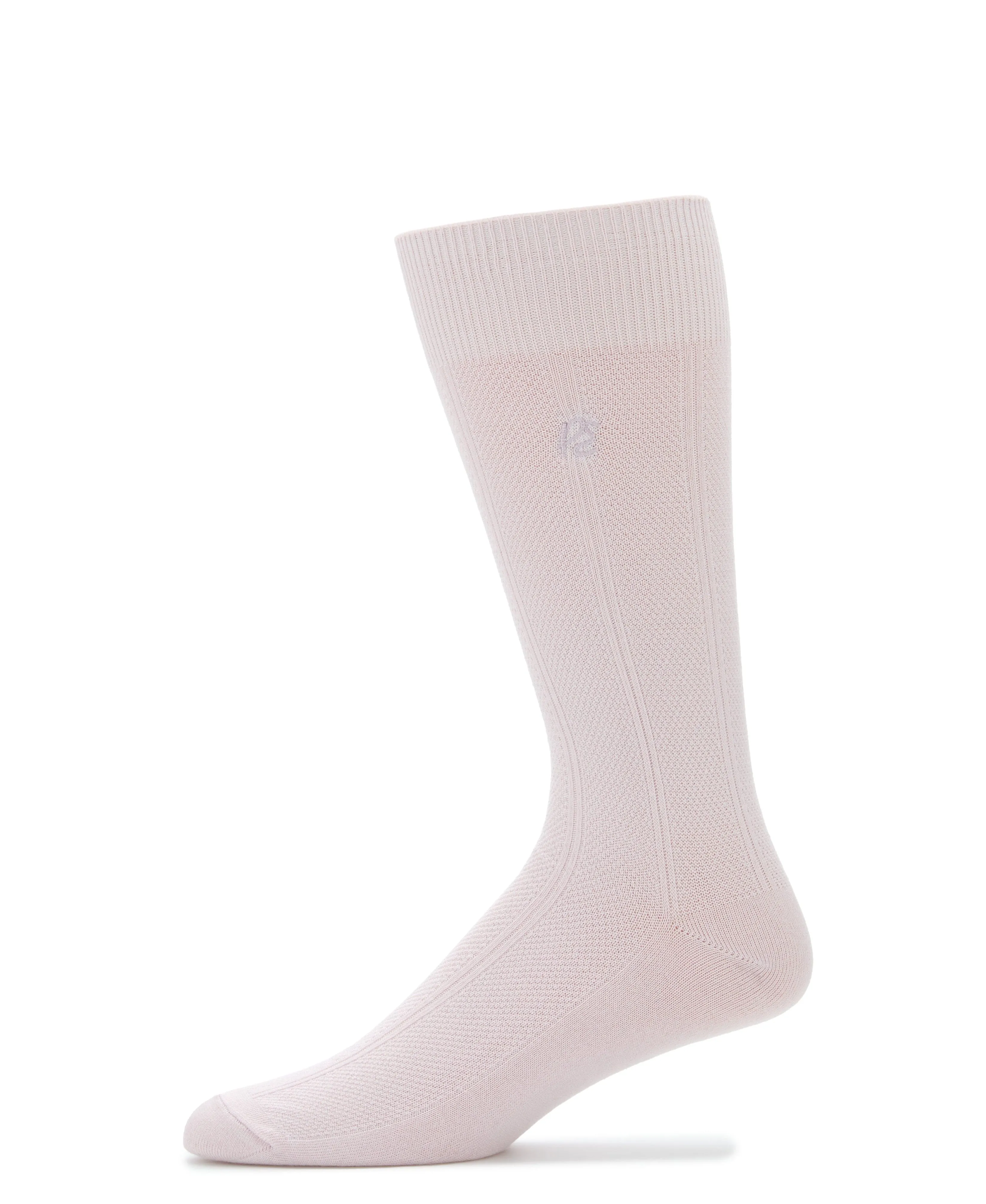 Textured Stitch Logo Socks