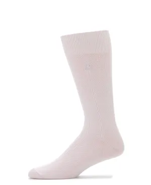 Textured Stitch Logo Socks