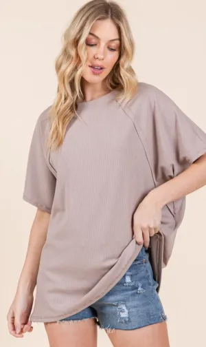 Textured Tunic Top