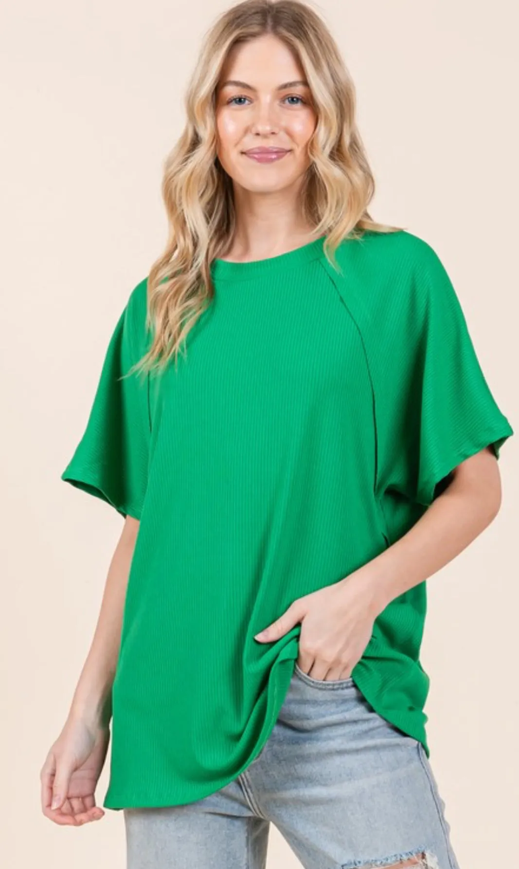 Textured Tunic Top