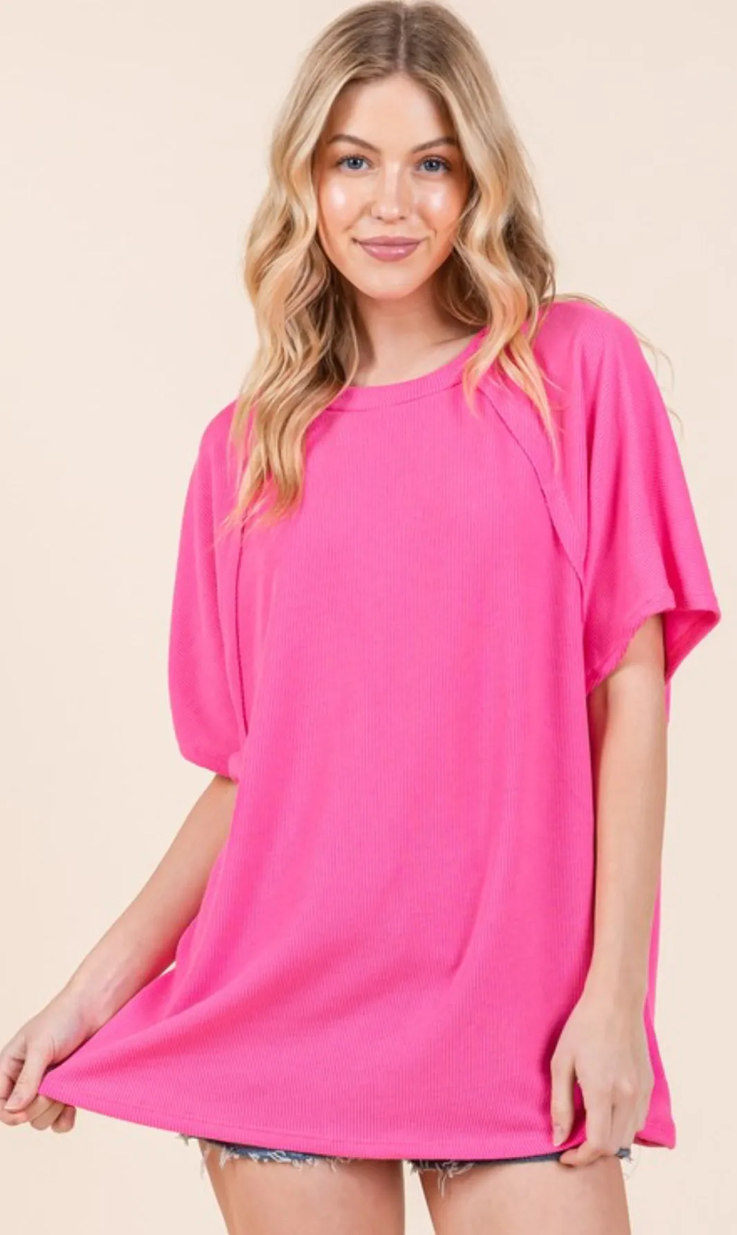 Textured Tunic Top