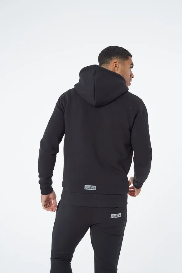 The Couture Club Essentials Signature Slim Hoodie Black
