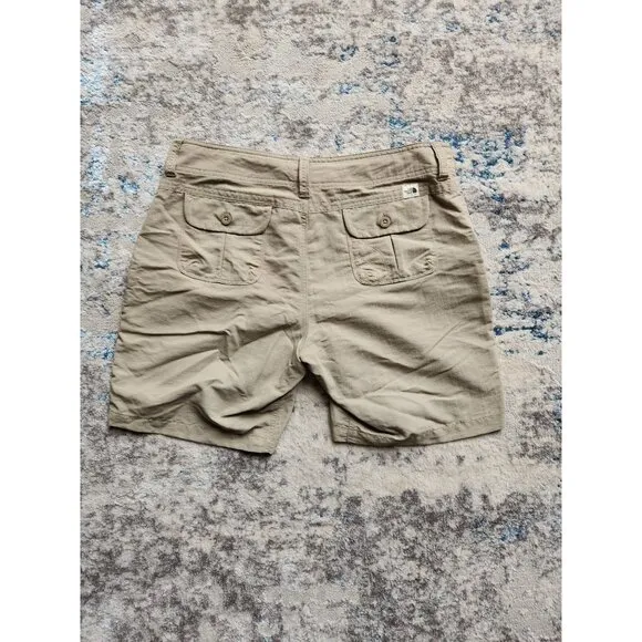 The North Face Women's Size 14 Paramount Moraine Khaki Cargo Shorts