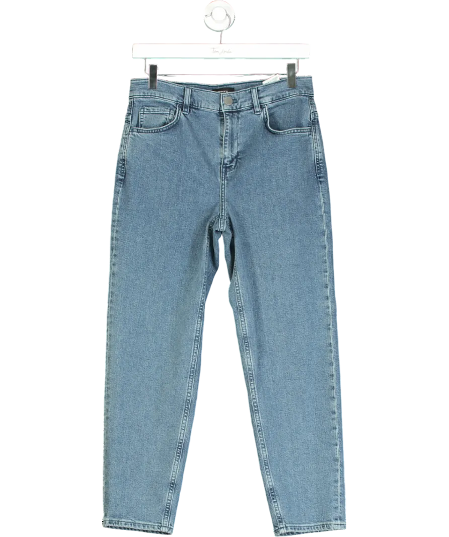 Theory Blue Treeca Cropped Stretch Jeans W26