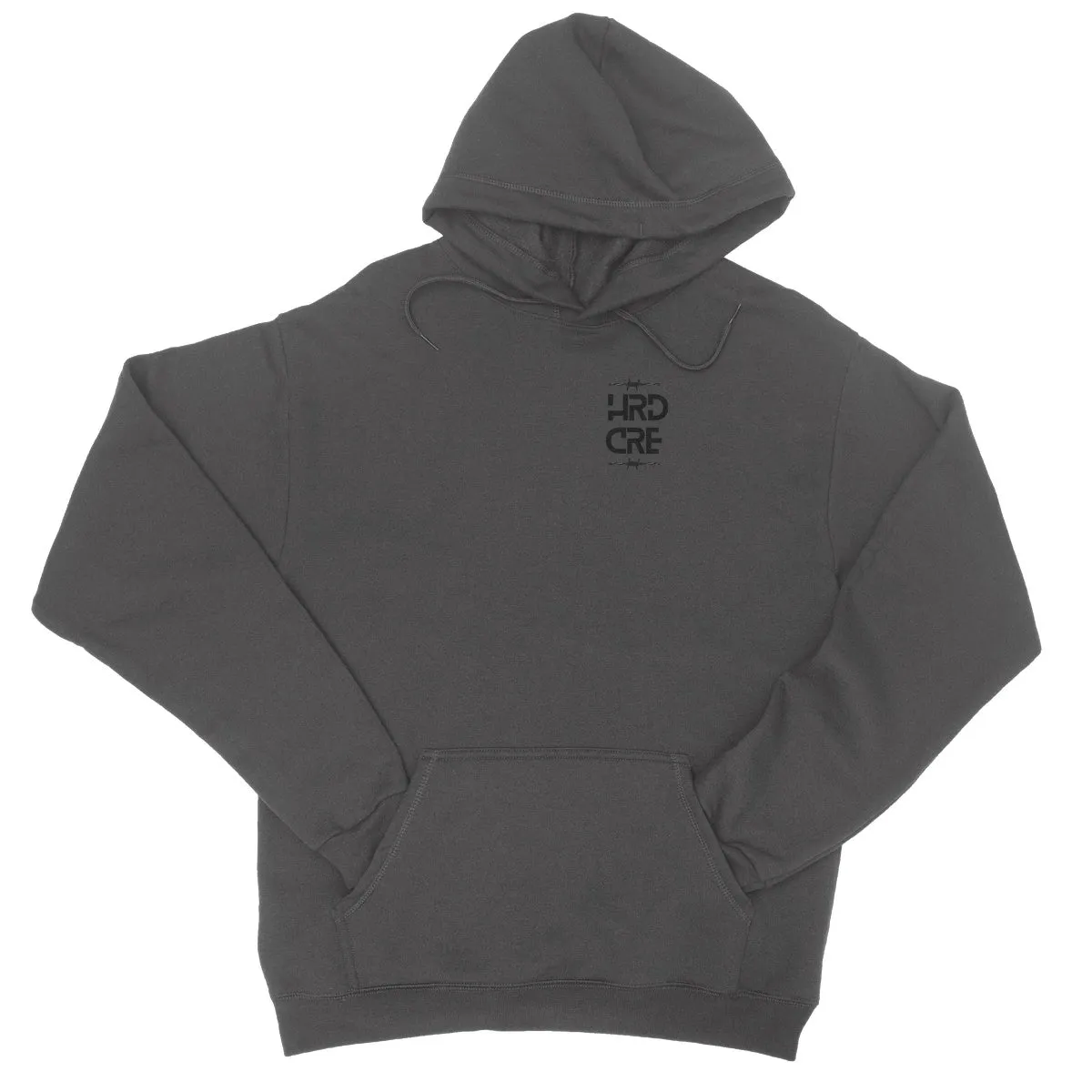 Thirteen | 10 HRDCRE STACKED Logo Black  College Hoodie