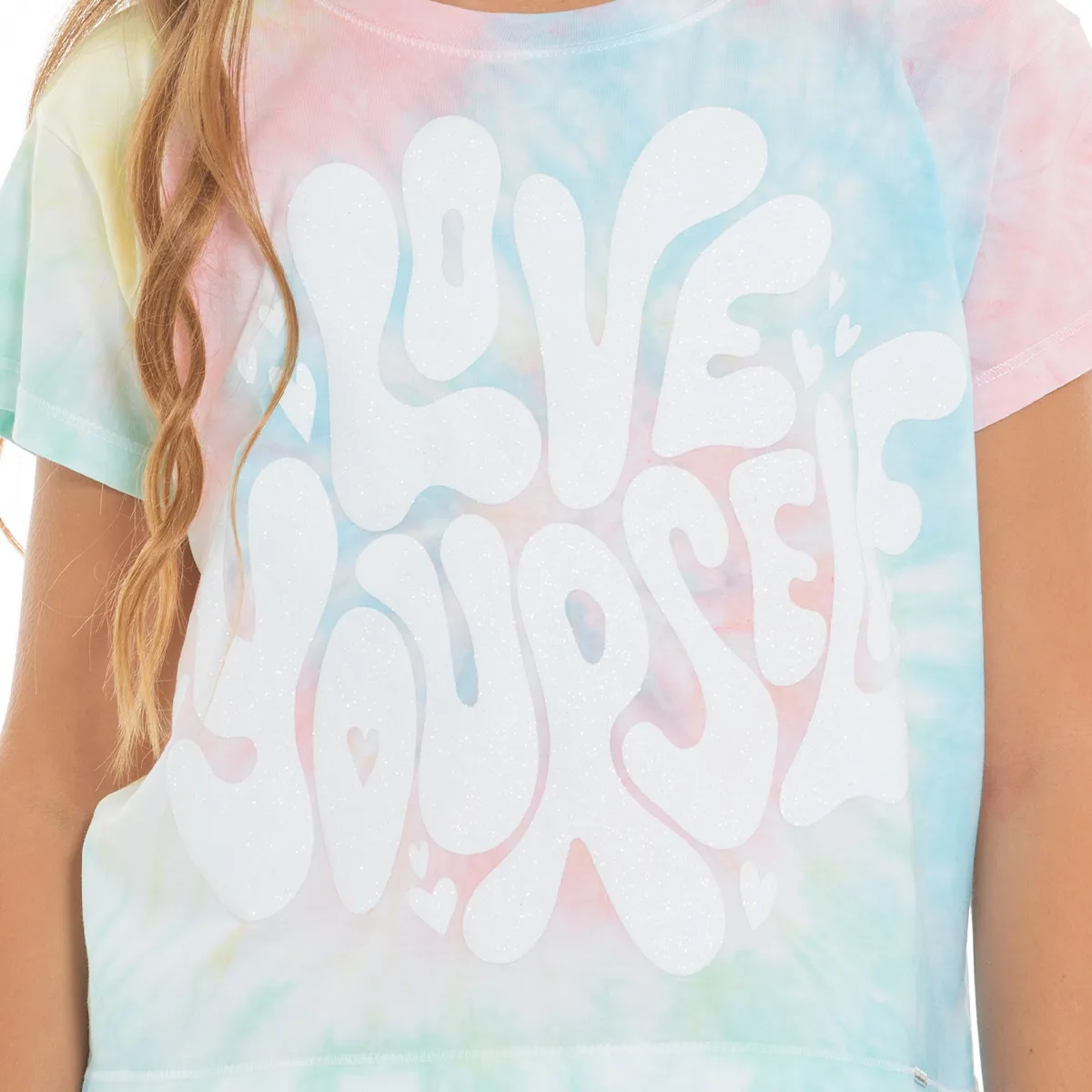 TIE DYE GRAPHIC T-SHIRT FOR GIRLS