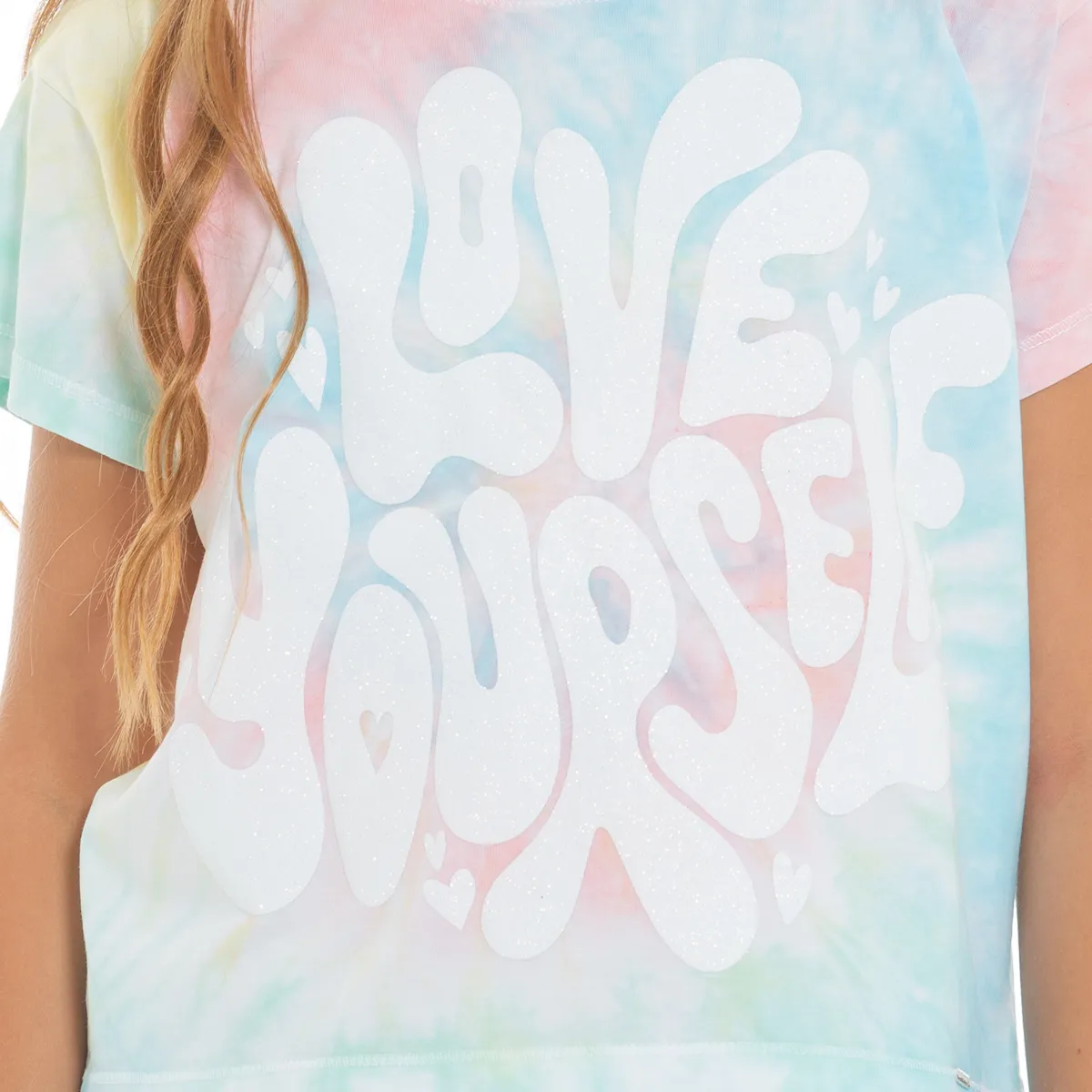 TIE DYE GRAPHIC T-SHIRT FOR GIRLS