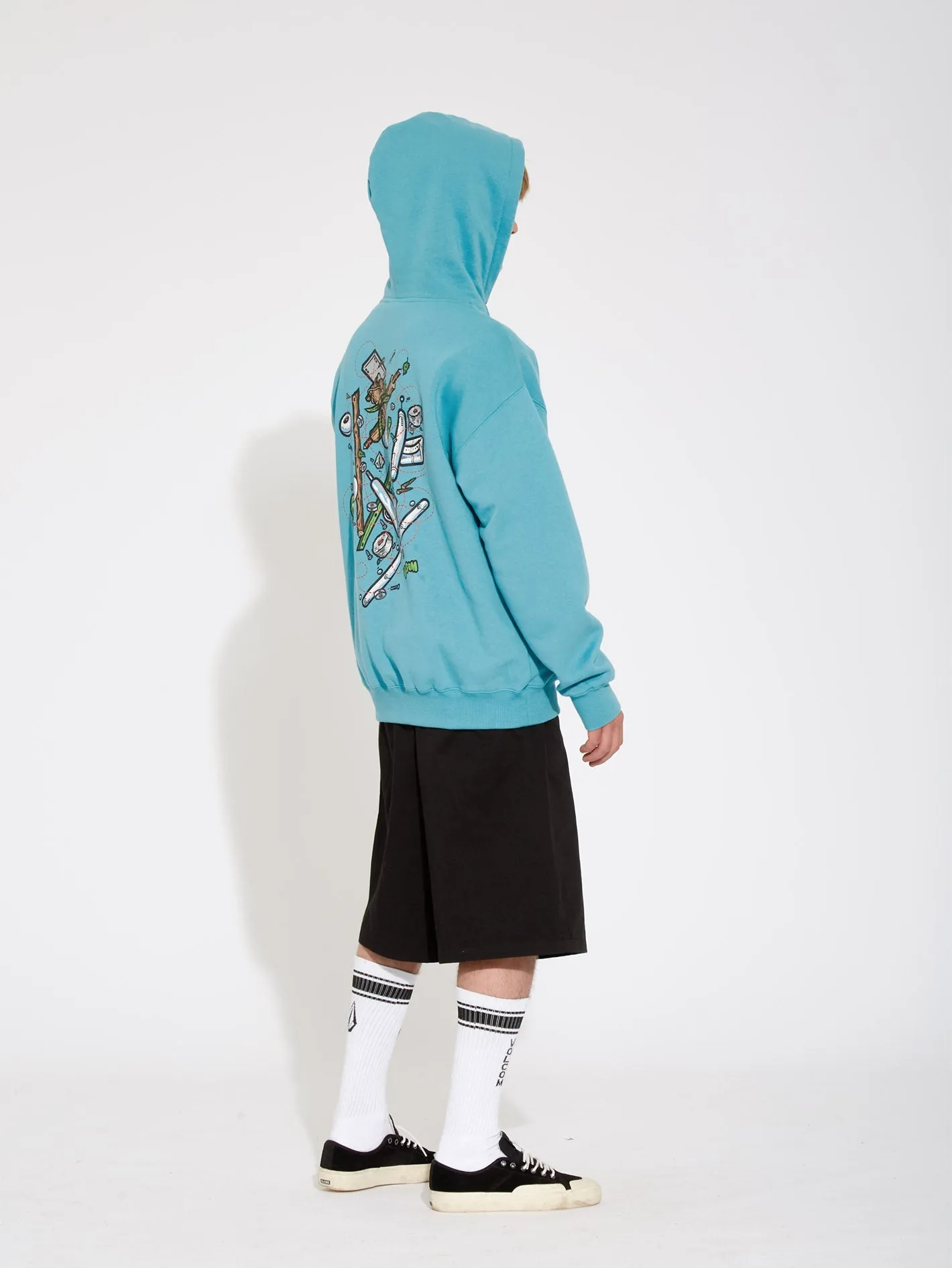 Todd Bratrud Hoodie - TEMPLE TEAL
