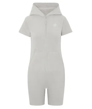 Towel Short Slim Jumpsuit Light Grey