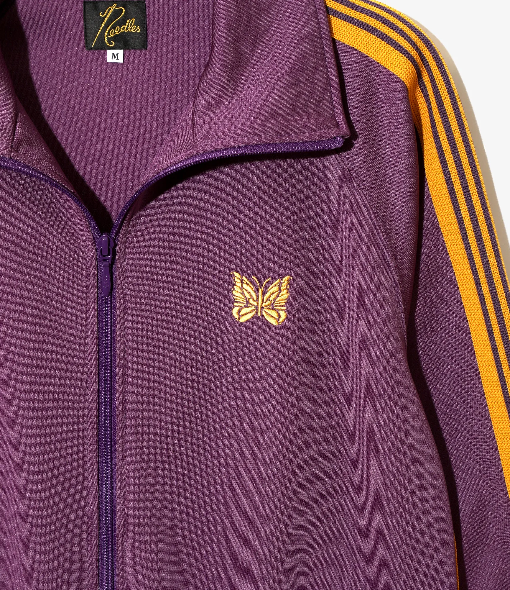 Track Jacket – Purple Smooth Polyester
