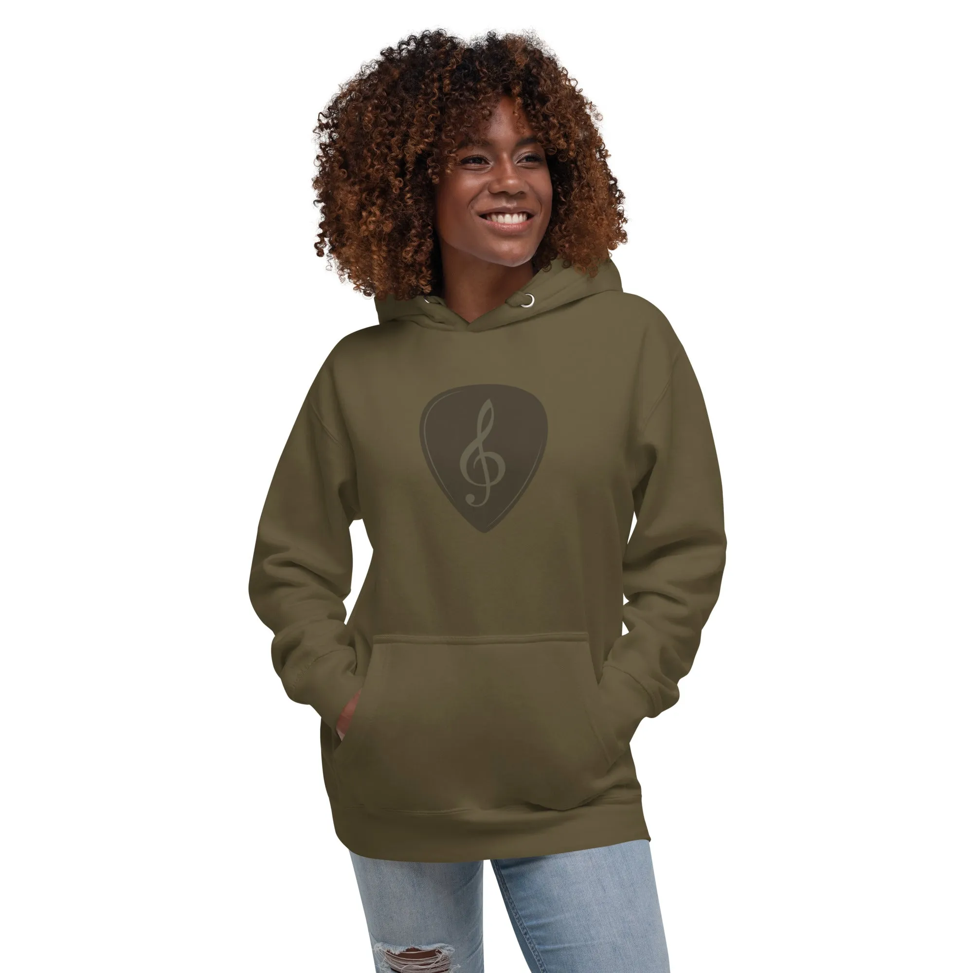 Treble Clef Pick Hoodie