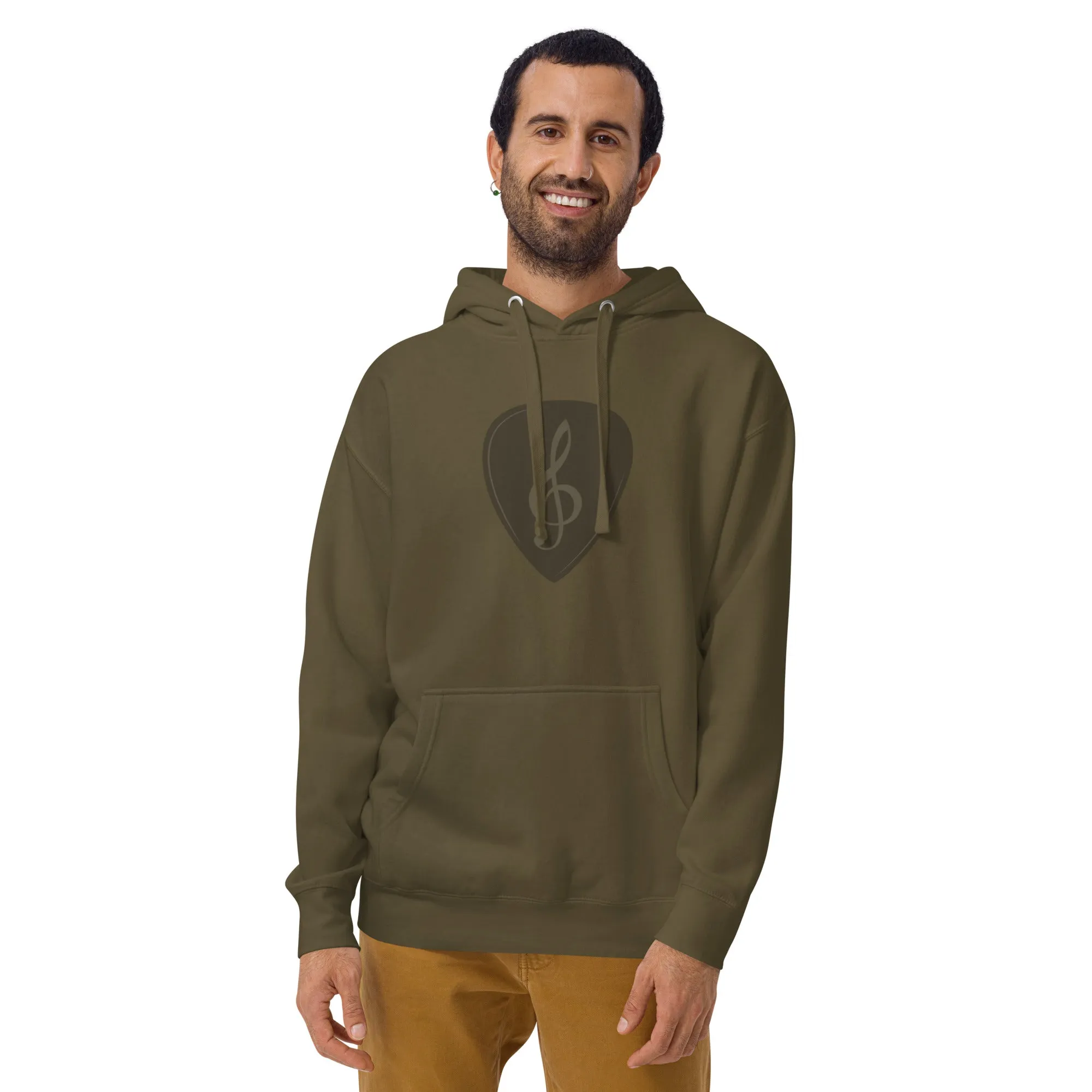 Treble Clef Pick Hoodie