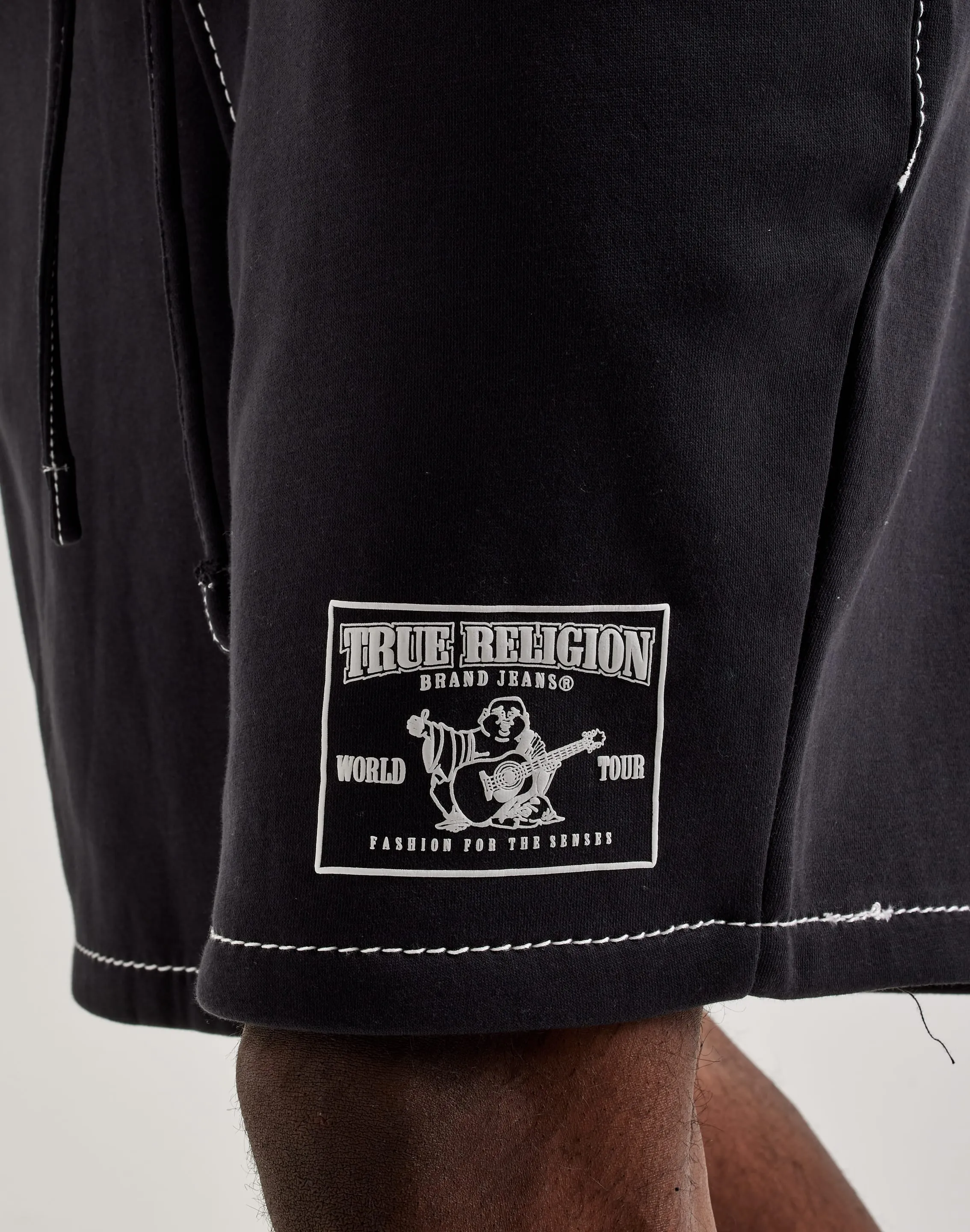 True Religion Big-T Sweat Shorts