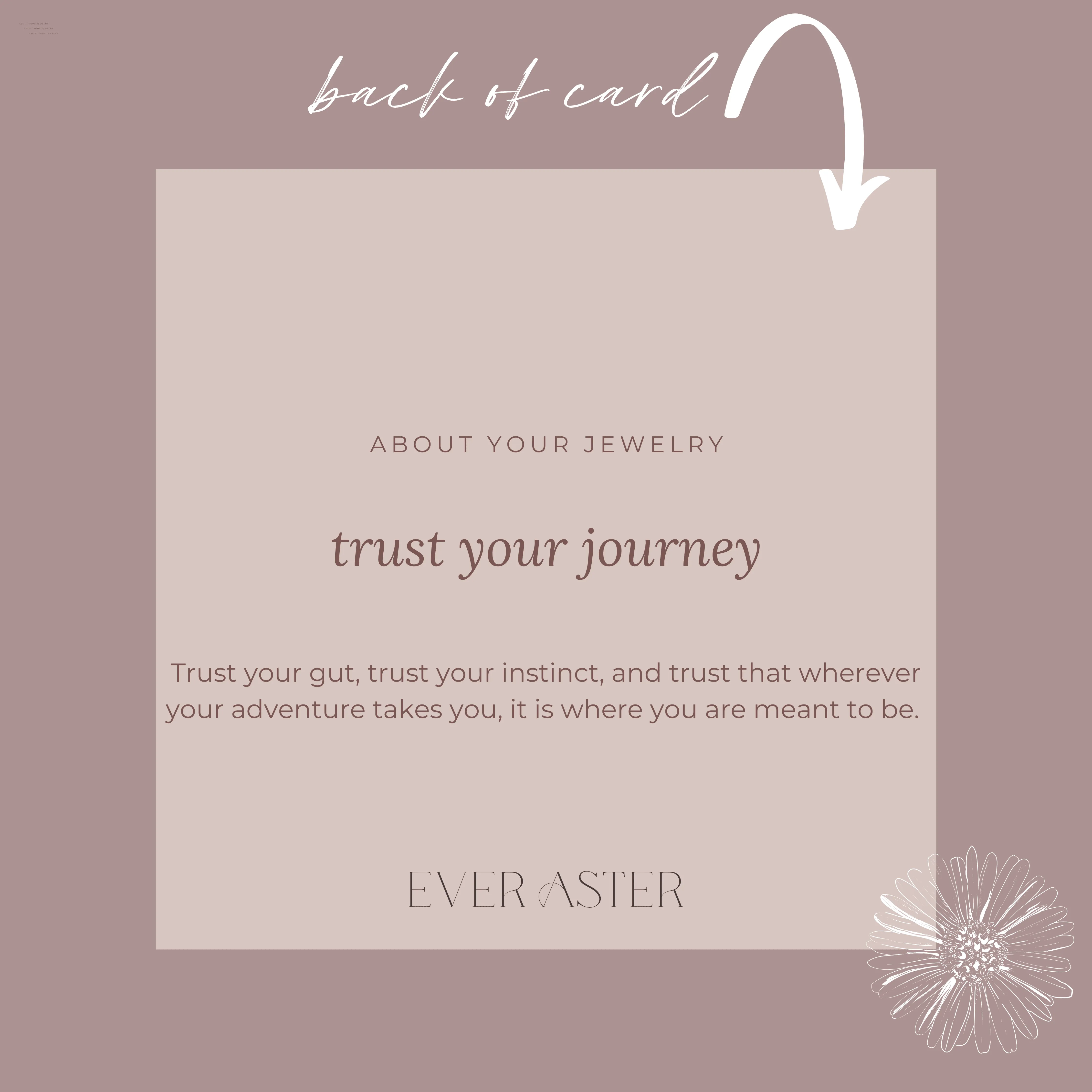 Trust Your Journey Earrings
