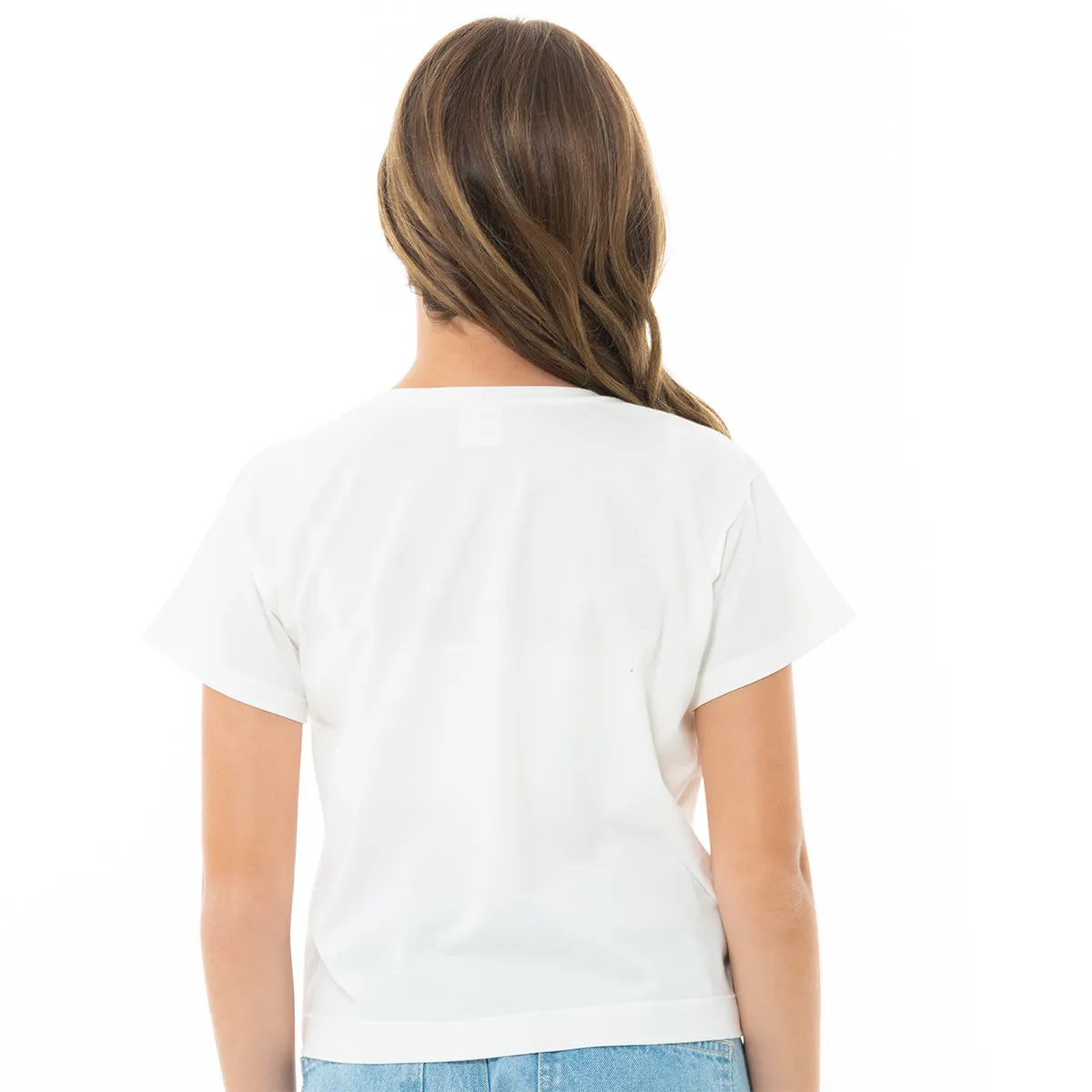 TSHIRT WITH PEARLS APLIQUE FOR GIRLS