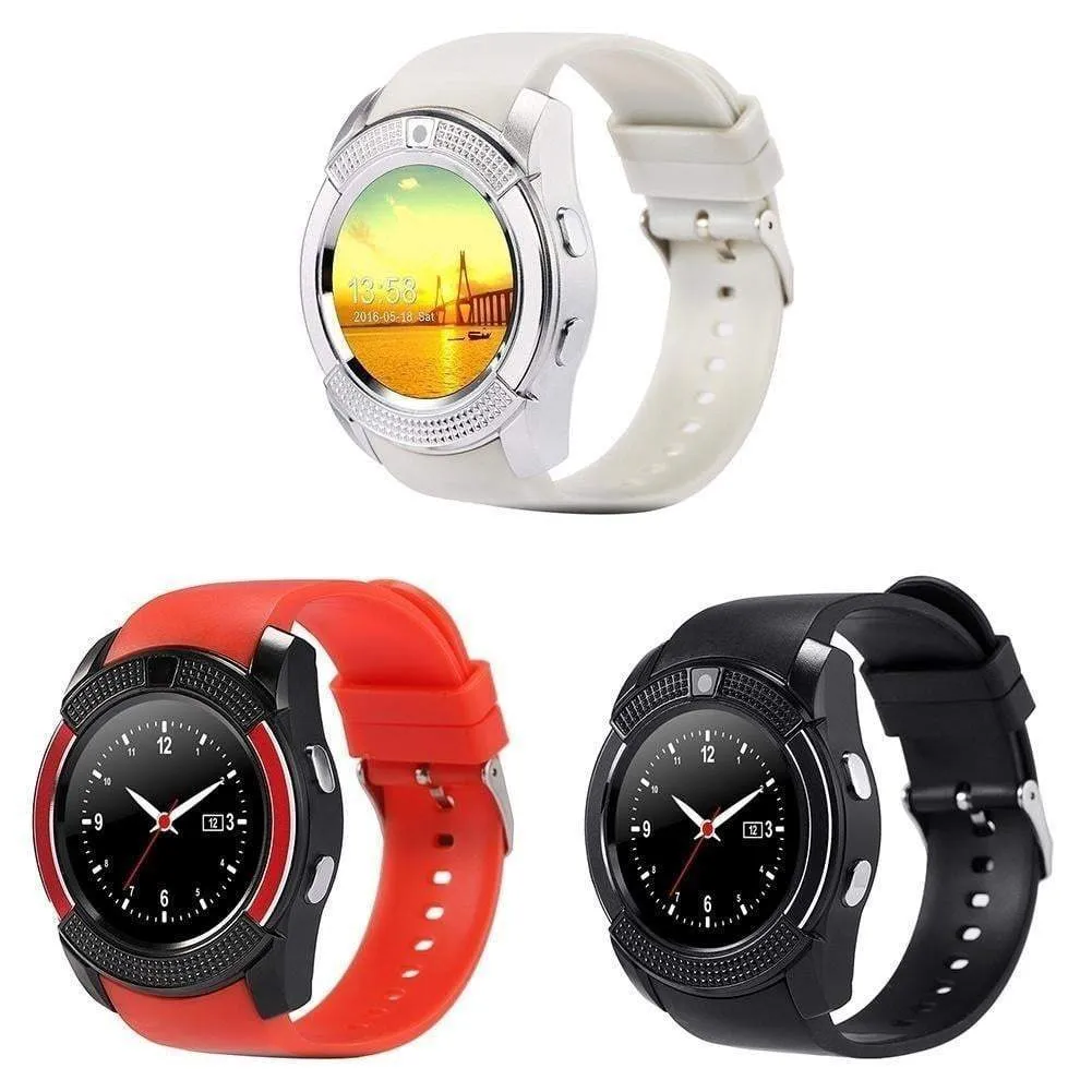 V8 Bluetooth Smartwatch