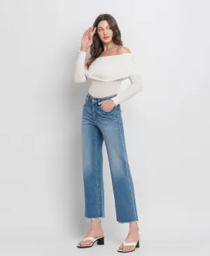 Vervet Cropped High Rise Dad Jeans - FINAL SALE
