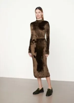 Vince Vine Panne Sweater Skirt