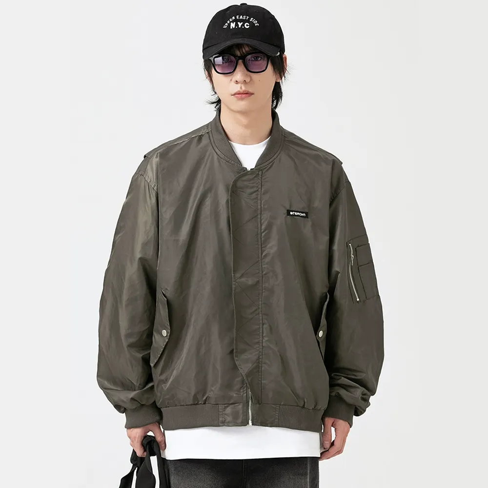 Vintage Loose Varsity Jacket
