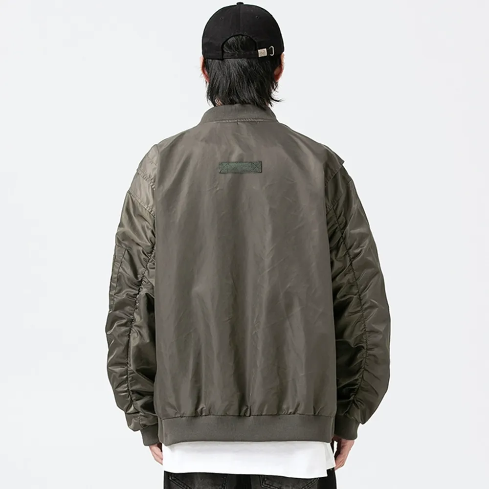 Vintage Loose Varsity Jacket