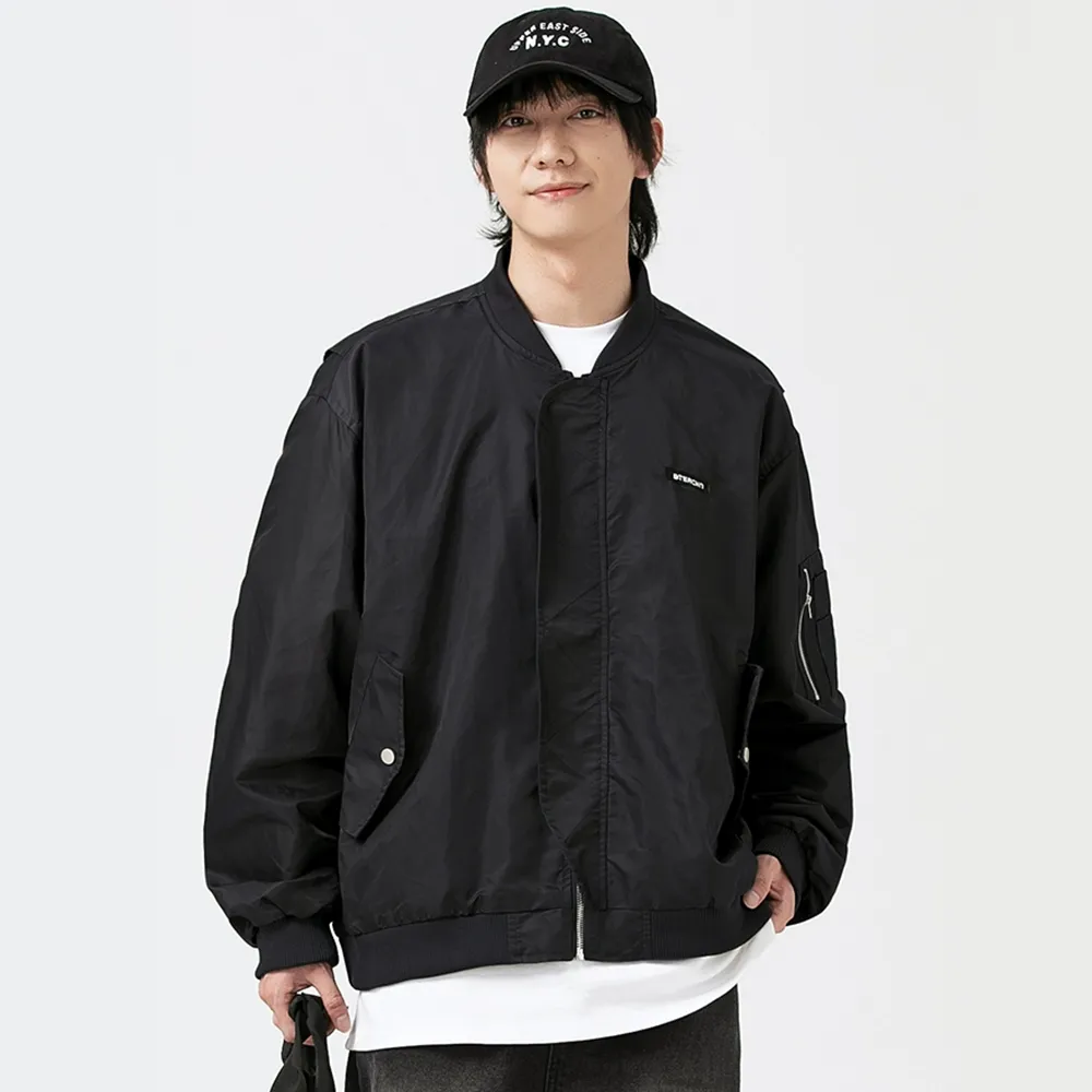 Vintage Loose Varsity Jacket