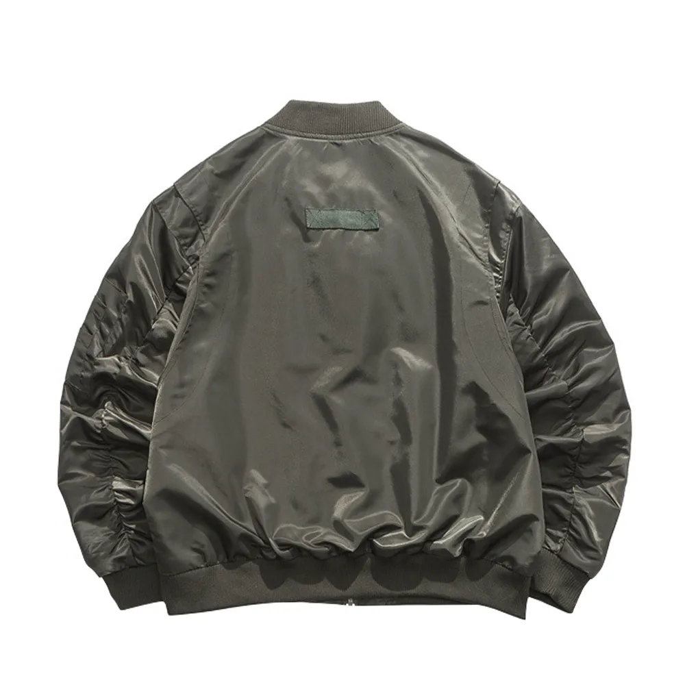 Vintage Loose Varsity Jacket