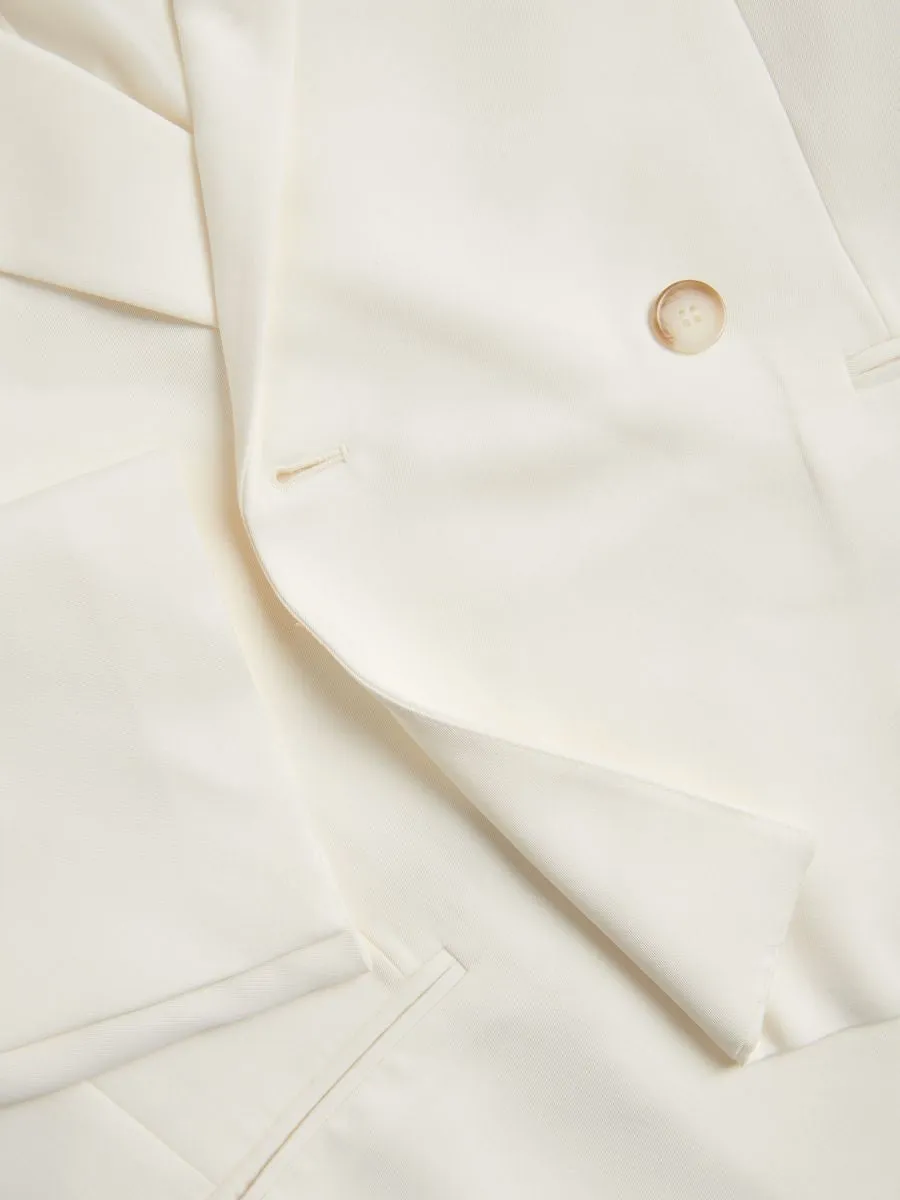 Viscose blend blazer