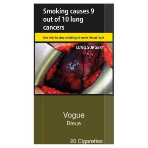 Vogue Superslims Blue Cigarettes Bleue