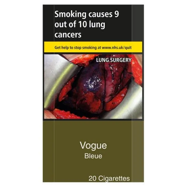 Vogue Superslims Blue Cigarettes Bleue