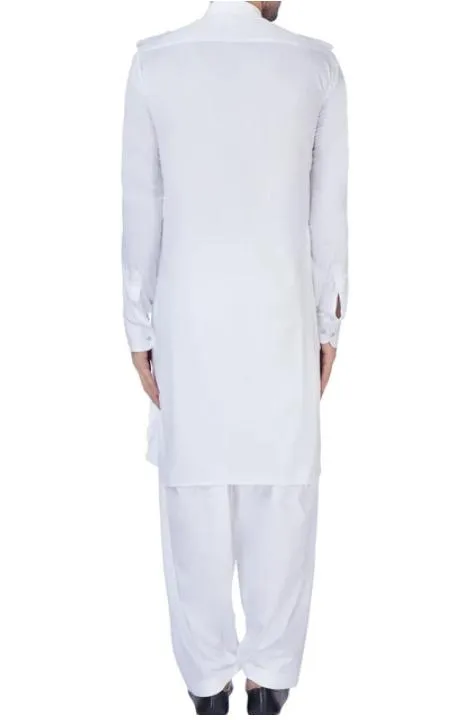 White Pathani Kurta Salwar