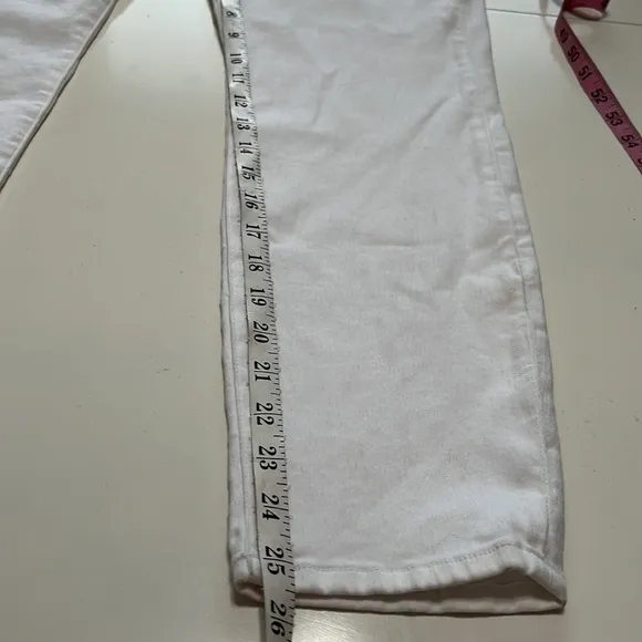 Women’s Good American Good Legs Crop White Size 16 NWT