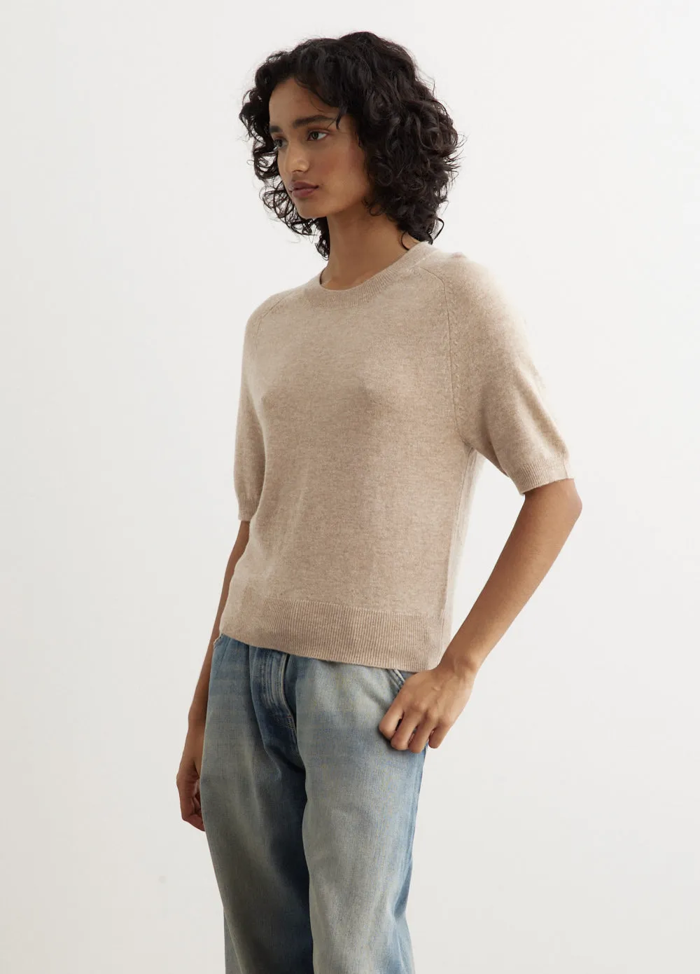 Wool Cashmere T-Shirt