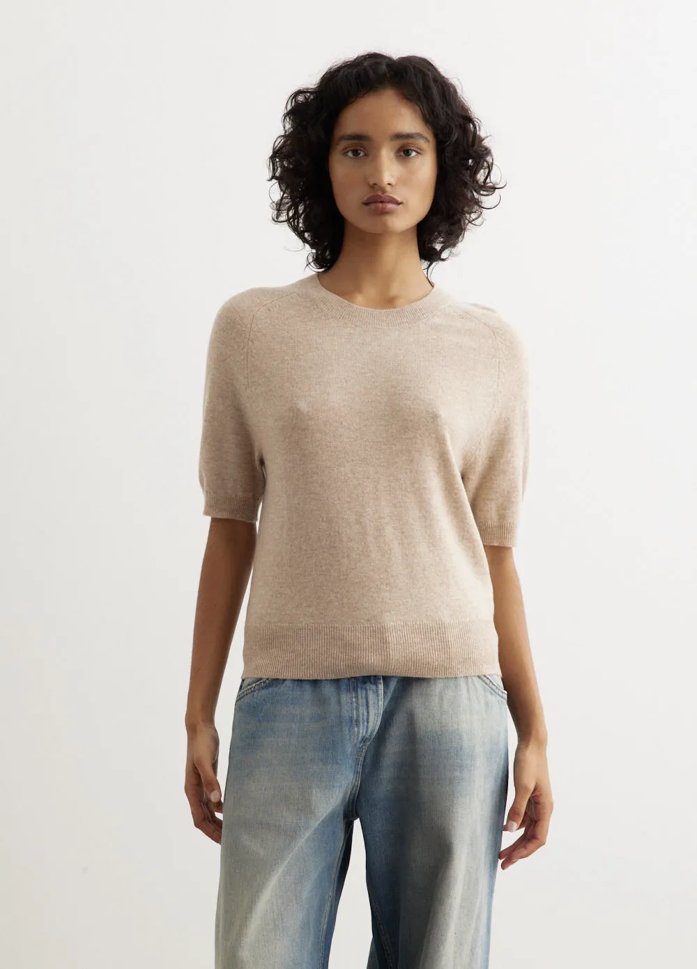 Wool Cashmere T-Shirt