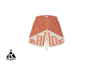 Yachting Shorts “Clementine/Creme”