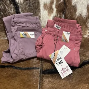 YMI stretch colored jeans NWT